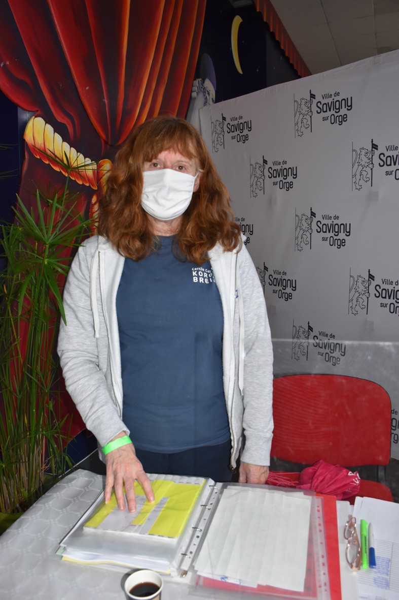 Clotilde a l accueil