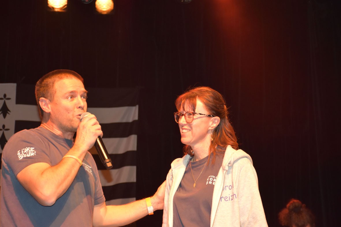 Fest noz cedric discours du president cedric et nathalie