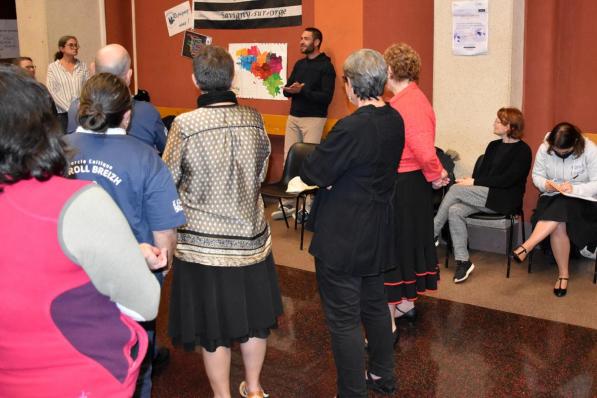 Cedric leblanc presentant le terroir 1