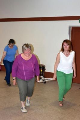 Claudine et nathalie lannilis avec cintre